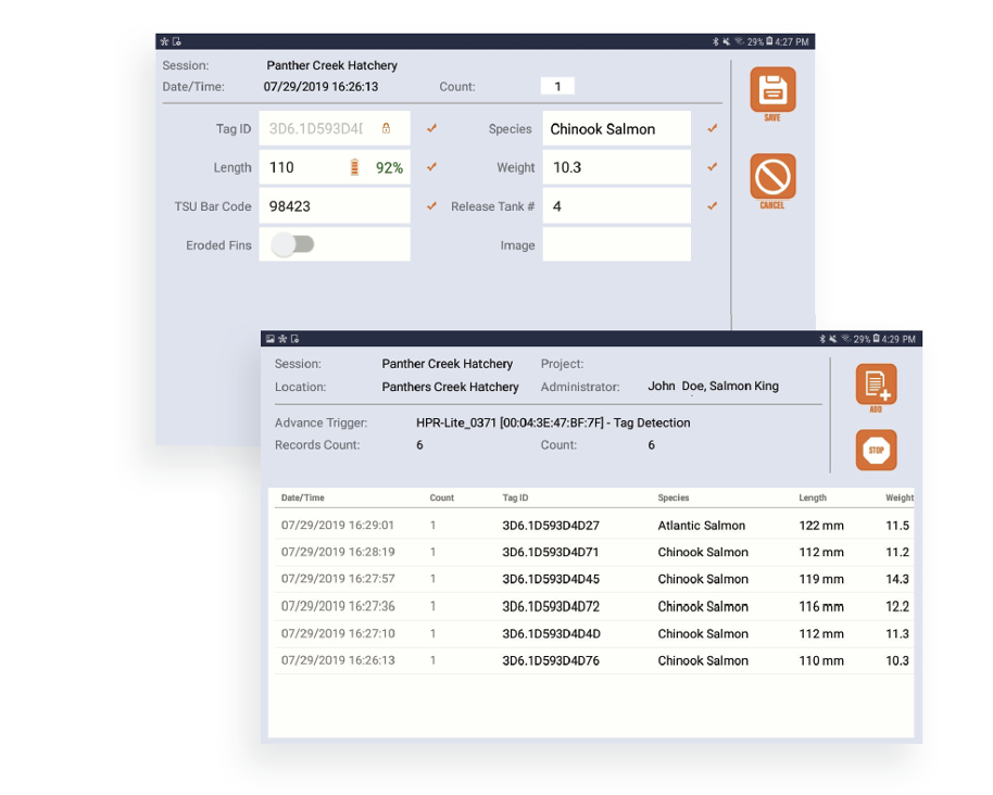 Data Collection Module Dashboad